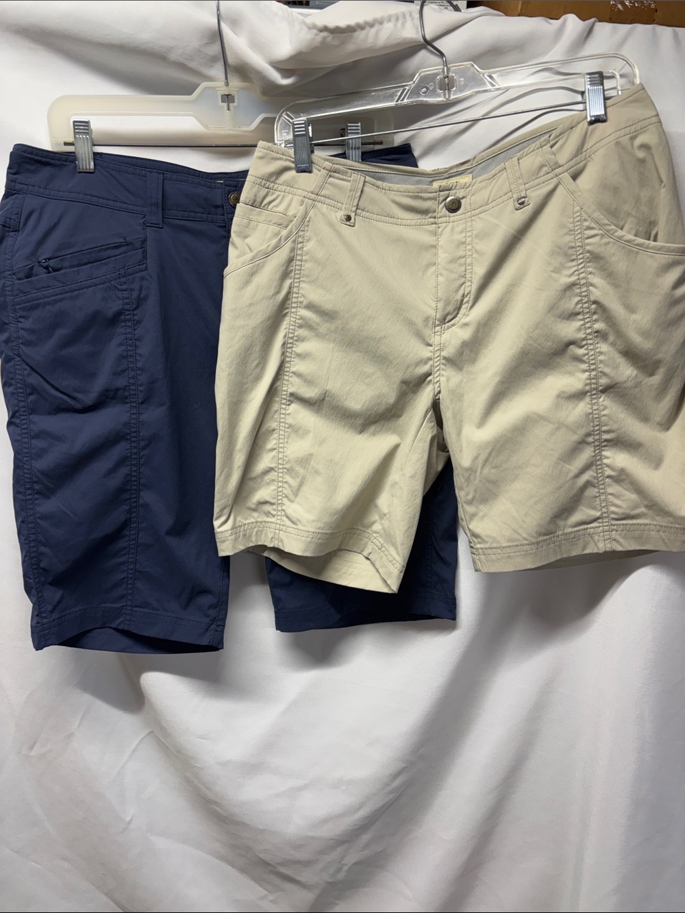Royal Robbins Womens Shorts - Navy and Khaki